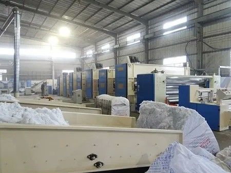 400kg/H High Speed  Needle Punching Production Line PU/PVC Leather Base Felt Non Woven Fabric Making Machine