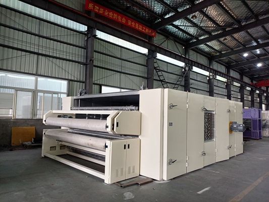 Adjustable teflon fiberglass belt hot air thermal bonding oven with air and water cooling functionalities