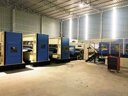 2000mm - 7000mm Dokunulmamış iğne delme üretim hattı