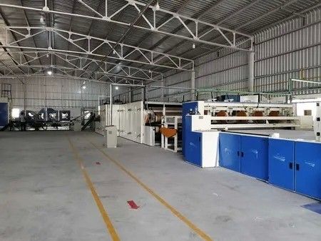 Polyester düşük erime lifleri termal bağlama makinesi yumuşak başlı yumurta makinesi üretim hattı