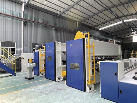 Hava filtreleme dokunulmamış kumaş yapım makinesi Yüksek Hızlı iğne delme makinesi
