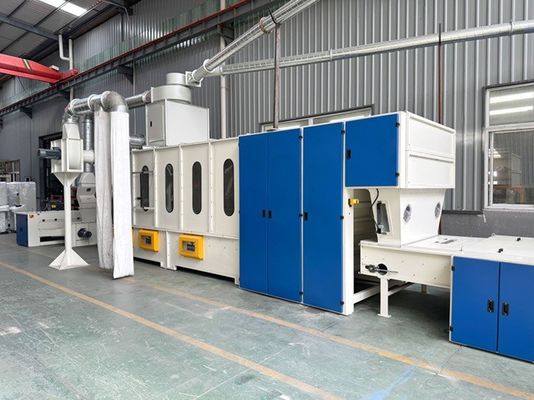 Fiberglas Yalıtım Keçesi için Yüksek Hızlı Servo Kontrollü İğneleme Üretim Hattı